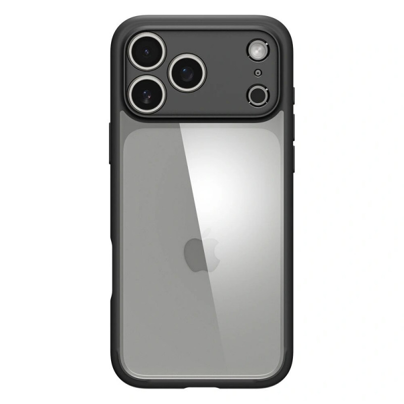 Funda Ultra Hybrid Spigen para Apple iPhone 17 Pro Max, negro mate