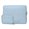 Funda Tech-Protect NeoSlim para portátil de 13-14" con bolsa de accesorios, azul invernal