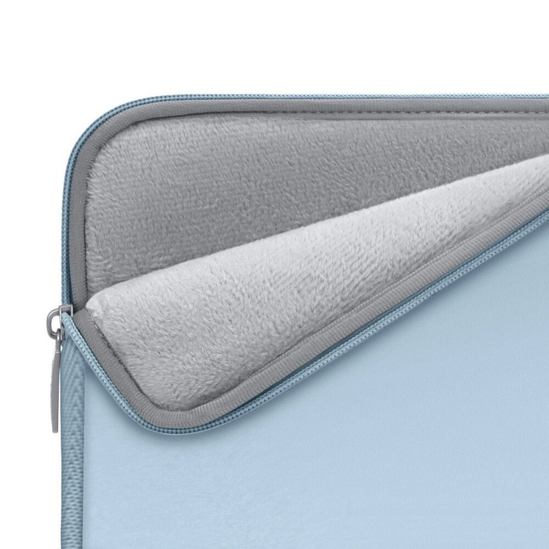 Funda Tech-Protect NeoSlim para portátil de 13-14" con bolsa de accesorios, azul invernal
