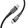 Cable USB-C / USB-C Tech-Protect Ultraboost DNA PD100W/5A 300 cm, gris hierro