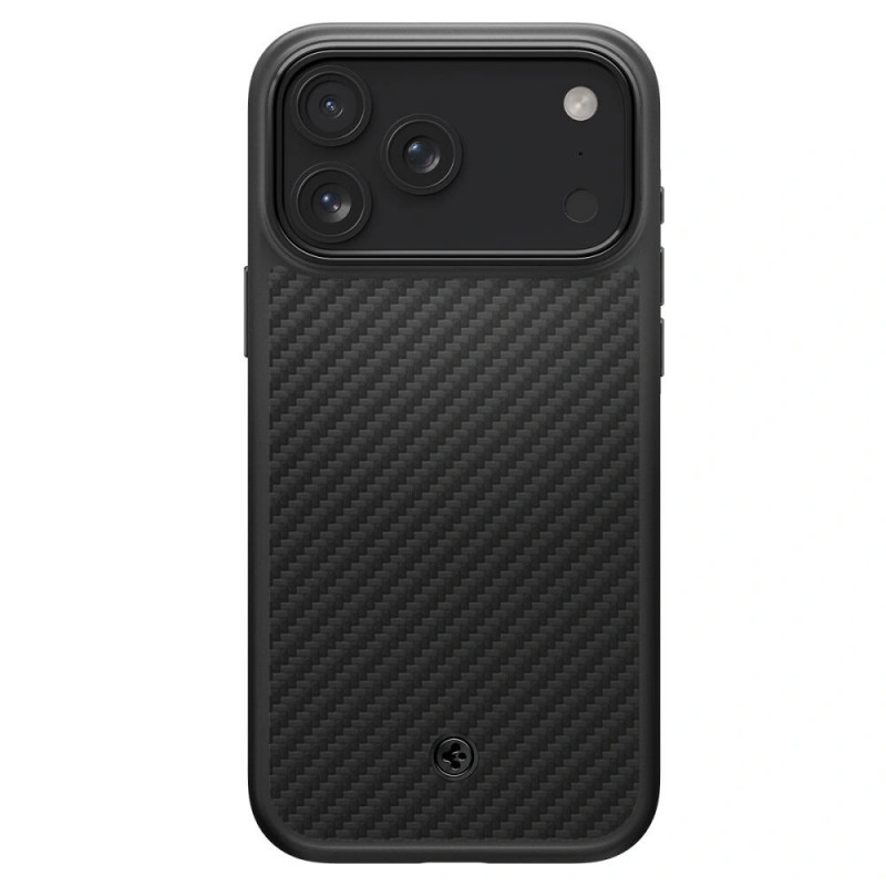 Funda Spigen Enzo Aramid T Mag MagSafe ACS09959 para Apple iPhone 17 Pro, negra