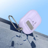 Funda Tech-Protect Slim Hook con mosquetón para Apple AirPods Pro 1 / 2, lavanda