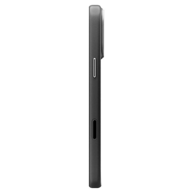 Funda Spigen Enzo Aramid T Mag MagSafe para Apple iPhone 17 Pro / 18 Pro, negro/plata