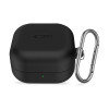 Funda Tech-Protect Silicone Hook para Samsung Galaxy Buds 4 / 4 Pro, negra