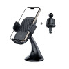 Soporte universal para coche Tech-Protect V8 para salpicadero y rejilla de ventilación, negro