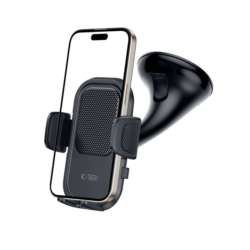 Soporte universal para coche Tech-Protect V8 para salpicadero y rejilla de ventilación, negro