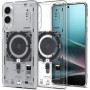 Funda Spigen Ultra Hybrid Mag MagSafe ACS09416 para Samsung Galaxy S25 Edge, Neo One, Transparente