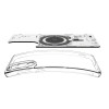 Funda Spigen Ultra Hybrid Mag MagSafe ACS09416 para Samsung Galaxy S25 Edge, Neo One, Transparente