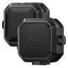 Funda Tech-Protect Carbonox MagSafe para Samsung Galaxy Buds 4 / 4 Pro, negra