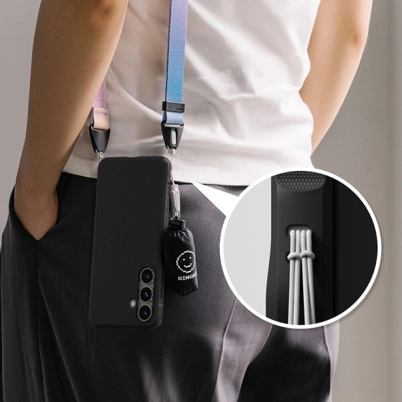 Funda Ringke Onyx para Samsung Galaxy S25+, negra
