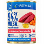 Petmex con ternera y zanahoria para perros adultos, 400 g