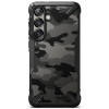 Funda Ringke Fusion-X para Samsung Galaxy S25+, negro camuflaje