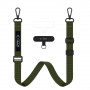 Colgante para teléfono Tech-Protect C6S Rope Crossbody 2 en 1, Cargo Khaki (oliva)