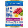 Petmex con cordero y guisantes para perros adultos, 400 g
