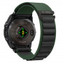 Correa para reloj Tech-Protect Nylon Pro THP6034 para Garmin Fenix 5X / 5X Plus / 6X / 6X Pro / 7X / 8 / 8 Pro / 9 / 9 Pro (51 mm), verde / negro