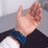 Correa de reloj Tech-Protect Iconband Pro THP6047 para Garmin Fenix 5X / 5X Plus / 6X / 6X Pro / 7X / 8 / 8 Pro / 9 / 9 Pro (47 mm), azul marino / negro