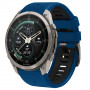 Correa de reloj Tech-Protect Iconband Pro THP6040 para Garmin Fenix 5X / 5X Plus / 6X / 6X Pro / 7X / 8 / 8 Pro / 9 / 9 Pro (51 mm), azul marino / negro