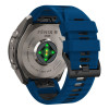 Correa de reloj Tech-Protect Iconband Pro THP6040 para Garmin Fenix 5X / 5X Plus / 6X / 6X Pro / 7X / 8 / 8 Pro / 9 / 9 Pro (51 mm), azul marino / negro