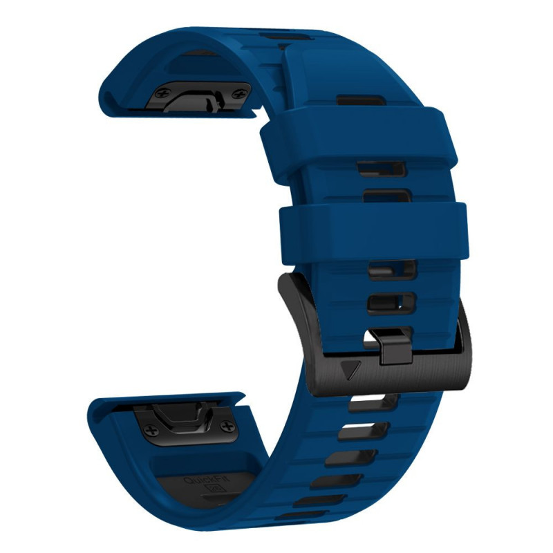 Correa de reloj Tech-Protect Iconband Pro THP6040 para Garmin Fenix 5X / 5X Plus / 6X / 6X Pro / 7X / 8 / 8 Pro / 9 / 9 Pro (51 mm), azul marino / negro