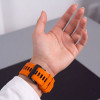 Correa de reloj Tech-Protect Iconband Pro THP6044 para Garmin Fenix 5X / 5X Plus / 6X / 6X Pro / 7X / 8 / 8 Pro / 9 / 9 Pro (51 mm), naranja / negro