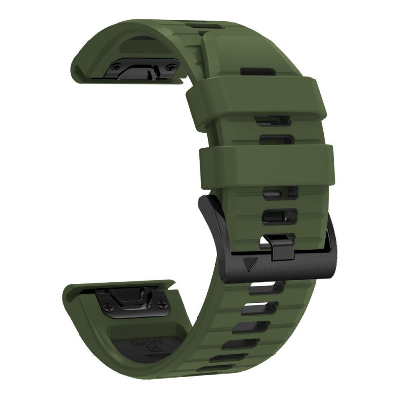Correa para reloj Tech-Protect Iconband Pro THP6041 para Garmin Fenix 5X / 5X Plus / 6X / 6X Pro / 7X / 8 / 8 Pro / 9 / 9 Pro (51 mm), verde / negro