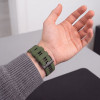 Correa para reloj Tech-Protect Iconband Pro THP6041 para Garmin Fenix 5X / 5X Plus / 6X / 6X Pro / 7X / 8 / 8 Pro / 9 / 9 Pro (51 mm), verde / negro