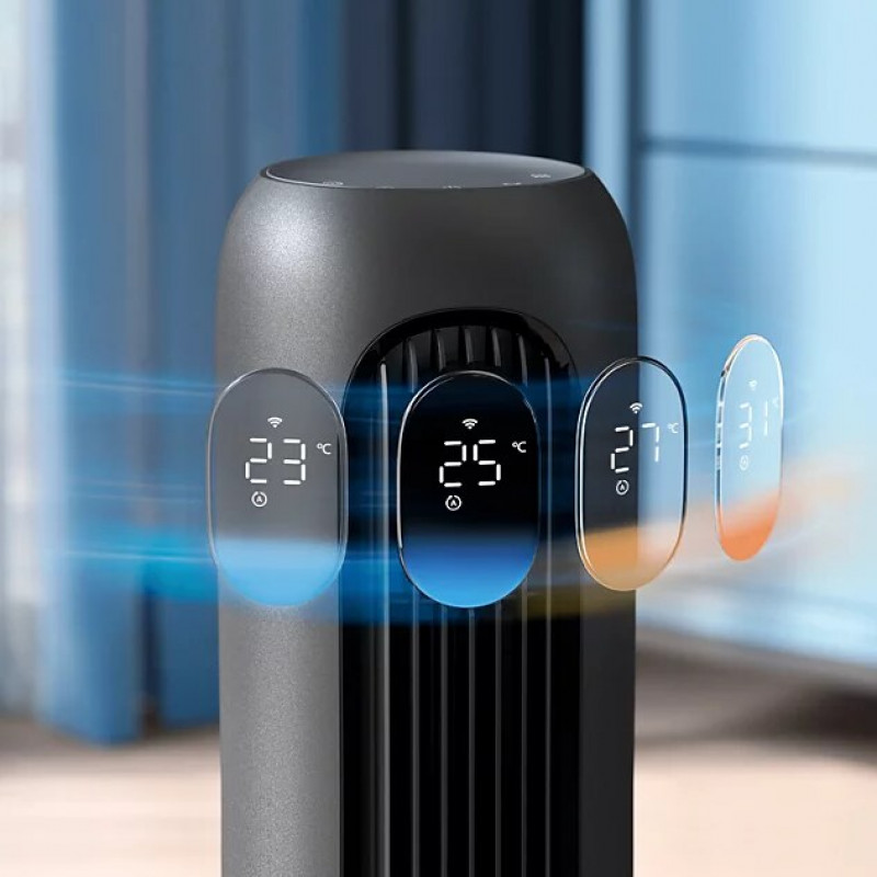 Ventilador de torre Philips 7000 Series CX7550/01, negro