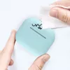 Funda de silicona Hurtel para AirPods 2 / AirPods 1, blanca