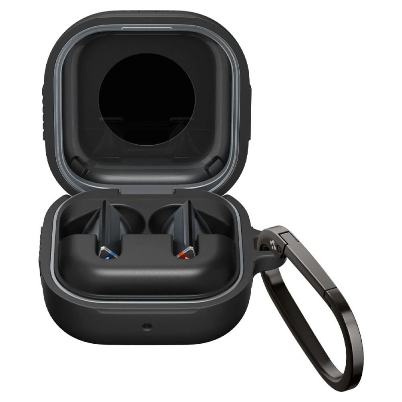 Funda Spigen Rugged Armor para Samsung Galaxy Buds 4 / 4 Pro, negro mate