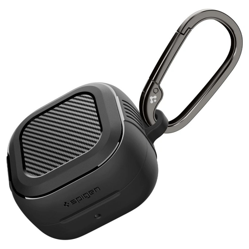Funda Spigen Rugged Armor para Samsung Galaxy Buds 4 / 4 Pro, negro mate