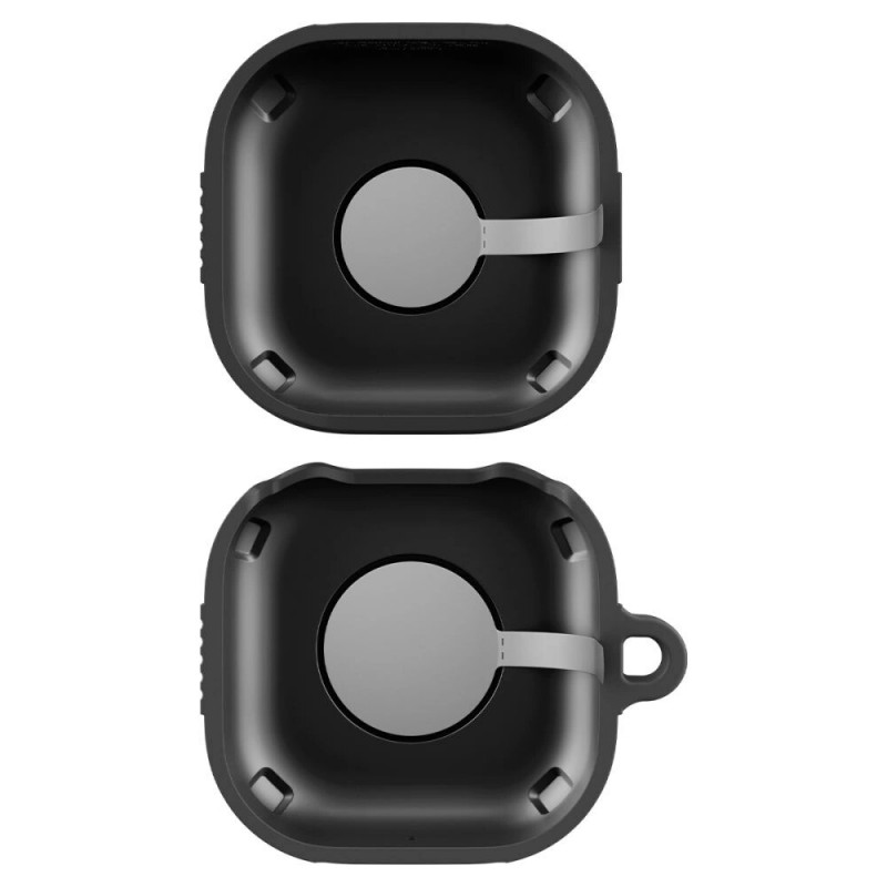 Funda Spigen Rugged Armor para Samsung Galaxy Buds 4 / 4 Pro, negro mate