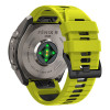 Correa de reloj Tech-Protect Iconband Pro THP6042 para Garmin Fenix 5X / 5X Plus / 6X / 6X Pro / 7X / 8 / 8 Pro / 9 / 9 Pro (51 mm), lima / negro
