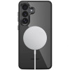 Funda MagSafe Tech-Protect Magmat para Samsung Galaxy S26+, negra/transparente
