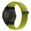 Correa de reloj Tech-Protect NylonLoop THP6106 para Garmin Fenix 5X / 5X Plus / 6X / 6X Pro / 7X / 8 / 8 Pro / 9 / 9 Pro (51 mm), lima eléctrico