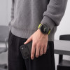 Correa de reloj Tech-Protect NylonLoop THP6106 para Garmin Fenix 5X / 5X Plus / 6X / 6X Pro / 7X / 8 / 8 Pro / 9 / 9 Pro (51 mm), lima eléctrico