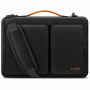 Funda para portátil Tech-Protect Defender Bag THP4355 13-14", negro/naranja