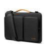 Funda para portátil Tech-Protect Defender Bag THP4355 13-14", negro/naranja