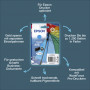 Cartucho de tinta cian Epson 406XL Umbrella DURABrite Ultra, 12,5 ml XL (C13T17H24010)