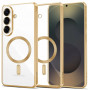 Funda MagFlex MagSafe Tech-Protect para Samsung Galaxy S26+, dorado brillante