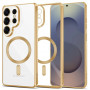 Funda MagFlex MagSafe Tech-Protect para Samsung Galaxy S26 Ultra, dorado brillante