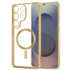 Funda MagFlex MagSafe Tech-Protect para Samsung Galaxy S26 Ultra, dorado brillante