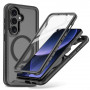 Funda Tech-Protect Defense MagSafe para Samsung Galaxy S26, negro mate