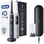 Braun Oral-B iO Series 9 Duo Set de Cepillos de Dientes Eléctricos, Black Onyx / Rose Quartz