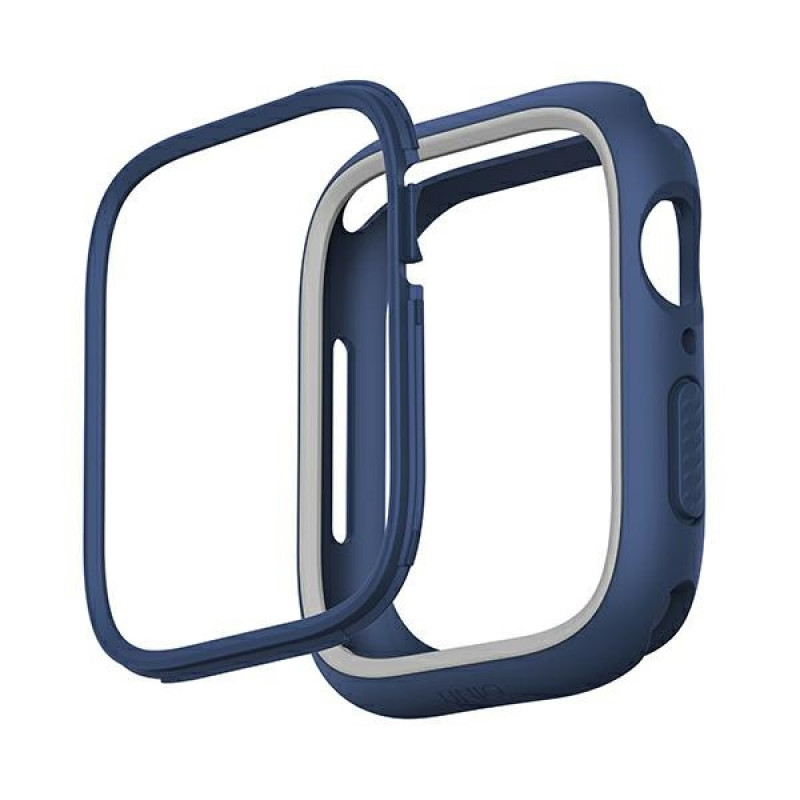 Funda UNIQ Moduo para Apple Watch 4/5/6/7/8/9/SE 44/45 mm, gris azulado