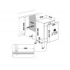 Lavavajillas integrable Whirlpool WH7ITD14C6N6, 60 cm, 46 dB, 14 cubiertos