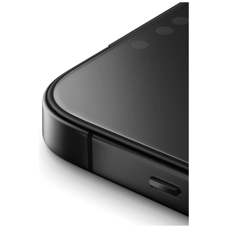 Protector de pantalla de cristal templado con privacidad UNIQ Optix Privacy para Apple iPhone 17