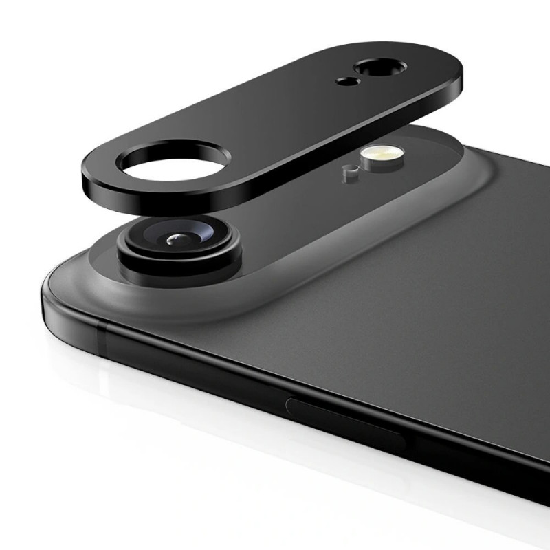 Funda para módulo de cámara Tech-Protect Camalloy Fit+ para Apple iPhone Air, negra