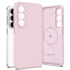 Funda Tech-Protect Silicone MagSafe para Samsung Galaxy S26+, rosa perla