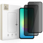 Cristal templado de privacidad Tech-Protect Glass SPY+ para Samsung Galaxy A27 5G (2 uds.)