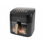 Freidora de aire Cecotec Cecofry&Grill Smokin' 8500, 8,5 L, 2200 W, negra